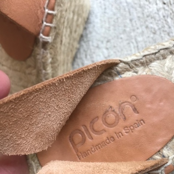 Picon Sandals Calzados Handmade Size 9 SOLD - Picture 4 of 8